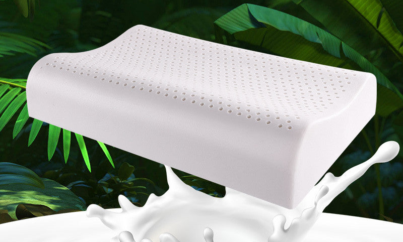 Load image into Gallery viewer, Natural latex pillow pillow for protecting cervical spine
