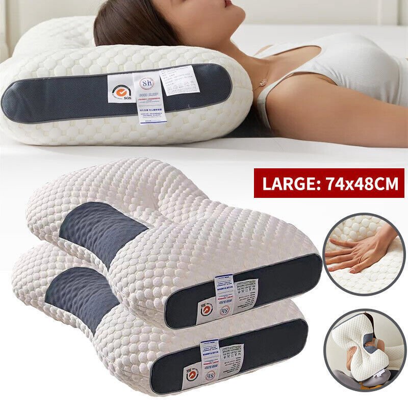 Load image into Gallery viewer, Orthopaedic Firm Head My Pillows - SuperStar Bedding

