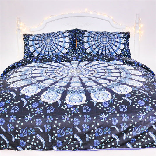 Blue Peacock Bedding - SuperStar Bedding