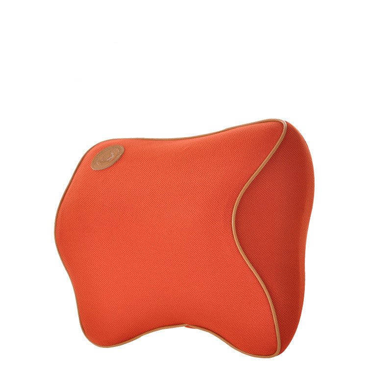 Load image into Gallery viewer, Car Memory Foam Headrest With Neck Support -orange- SuperStar Bedding
