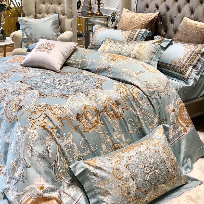 Load image into Gallery viewer, Classical Luxury Pure Cotton Set - SuperStar Bedding
