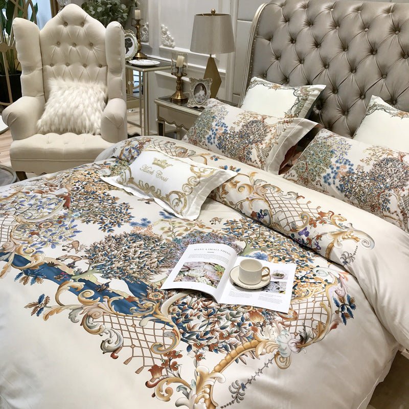 Load image into Gallery viewer, Classical Luxury Pure Cotton Set - SuperStar Bedding
