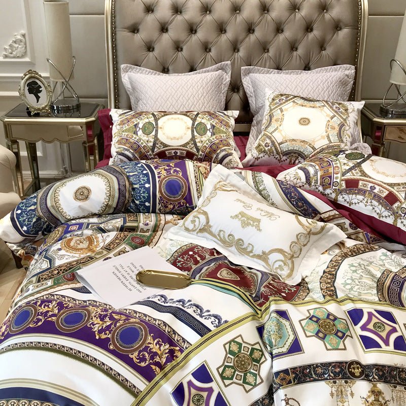 Load image into Gallery viewer, Classical Luxury Pure Cotton Set - SuperStar Bedding
