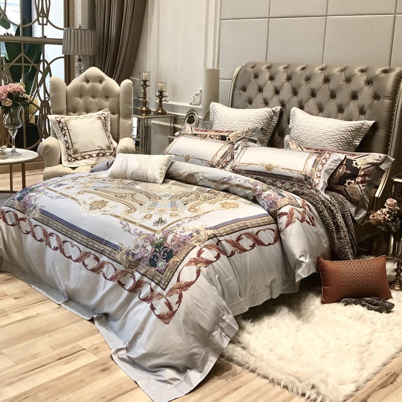 Load image into Gallery viewer, Classical Luxury Pure Cotton Set - SuperStar Bedding
