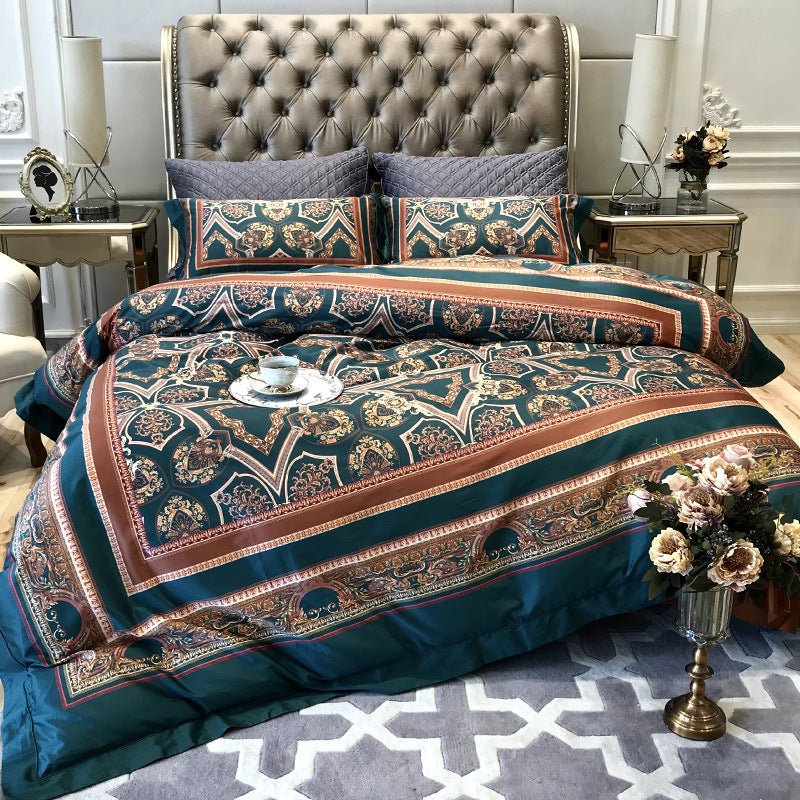 Load image into Gallery viewer, Classical Luxury Pure Cotton Set - SuperStar Bedding
