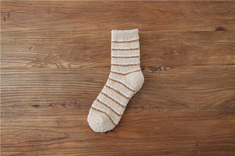 Load image into Gallery viewer, Coral fleece home sleep socks - SuperStar Bedding
