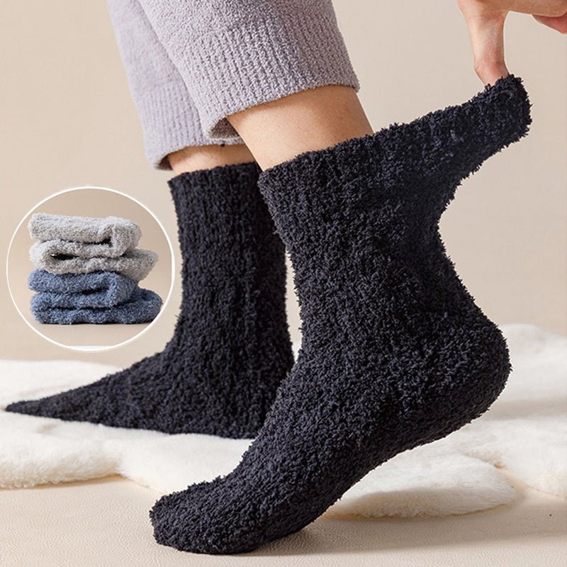 Load image into Gallery viewer, Coral Fleece Socks - SuperStar Bedding
