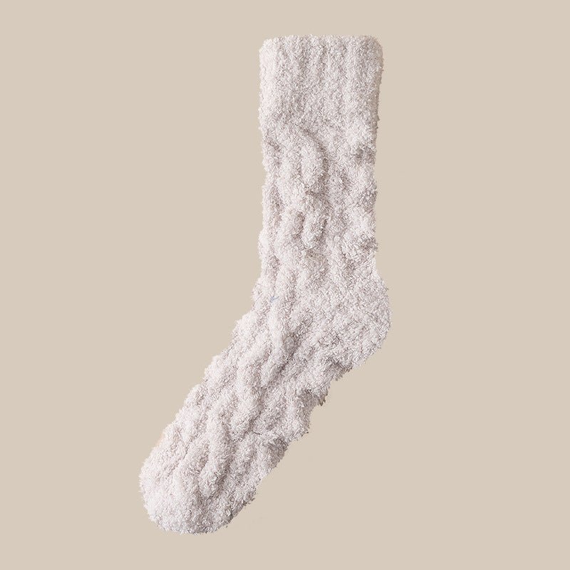 Load image into Gallery viewer, Coral Fleece Socks - SuperStar Bedding
