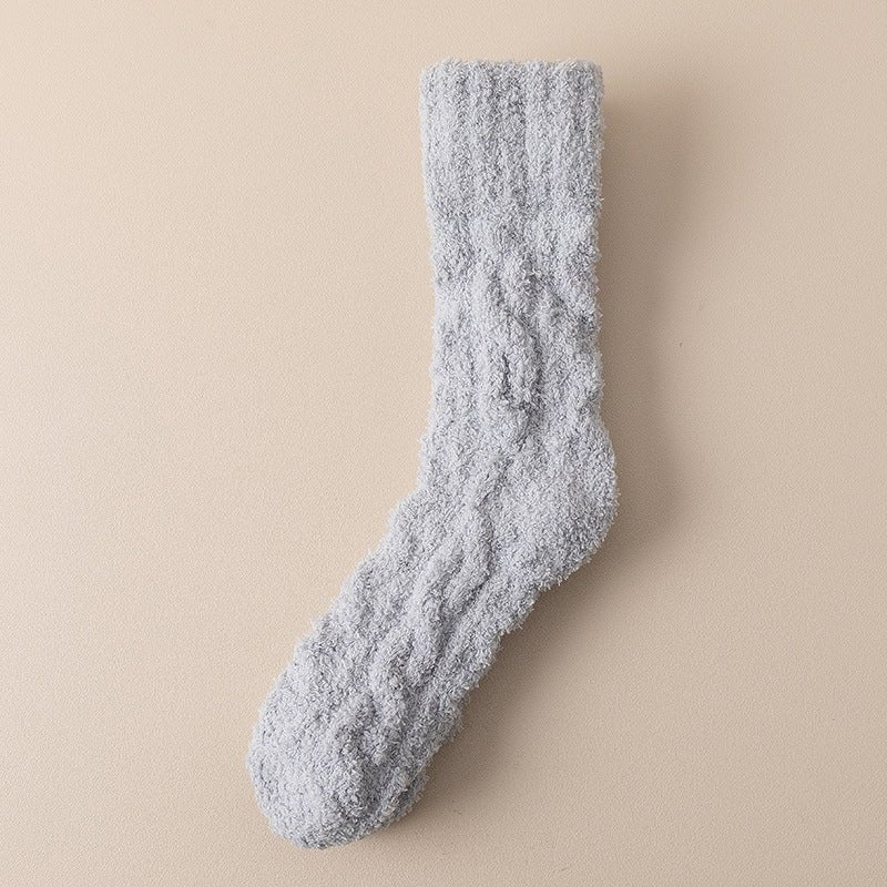 Load image into Gallery viewer, Coral Fleece Socks - SuperStar Bedding
