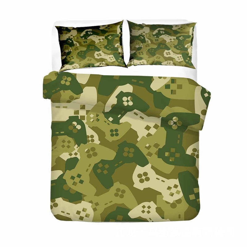 Load image into Gallery viewer, Digital Printing Gamepad For Bedding - green - SuperStar Bedding
