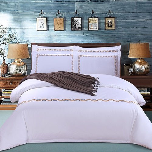 Load image into Gallery viewer, Four-piece cotton bedding set - SuperStar Bedding
