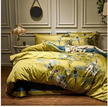 Load image into Gallery viewer, Four pieces of pure cotton long-staple cotton satin - SuperStar Bedding
