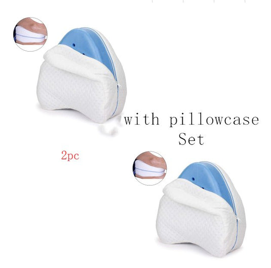 Leg & Knee Pillow (Slow Rebound Memory pillow)  a pair 