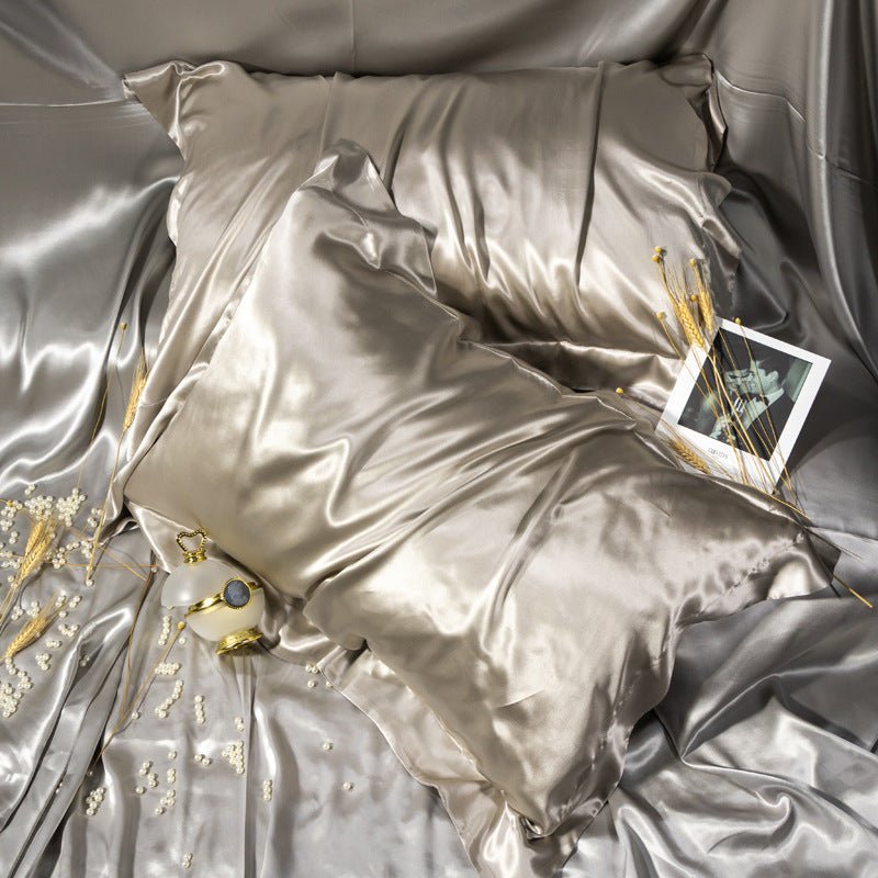 Load image into Gallery viewer, Luxury Thick Mulberry Silk (Double-sided Silk) - SuperStar Bedding
