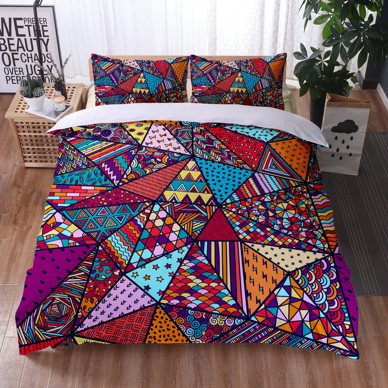 Load image into Gallery viewer, Mandala Bedding - mural pattern -SuperStar Bedding
