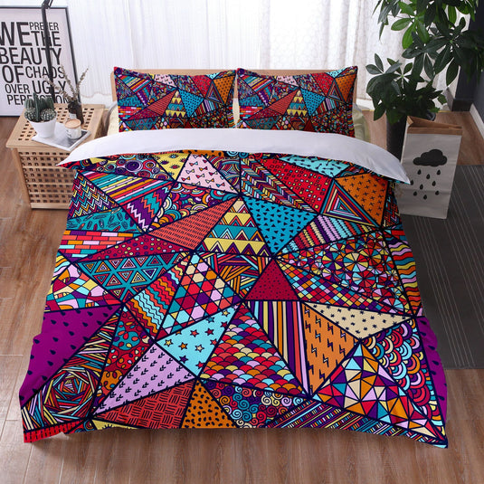 Mandala Bedding - mural pattern -SuperStar Bedding