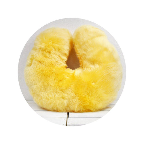 Medical Sheepskin Travel Pillow. - SuperStar Bedding