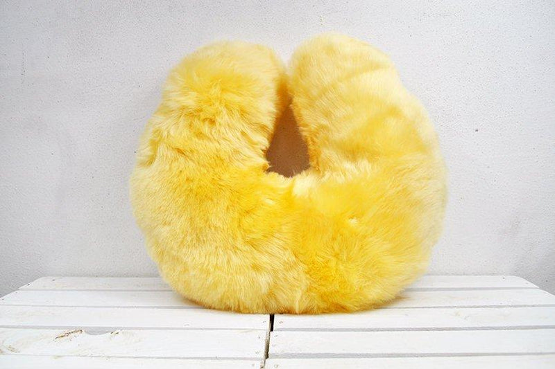 Load image into Gallery viewer, Medical Sheepskin Travel Pillow. - SuperStar Bedding
