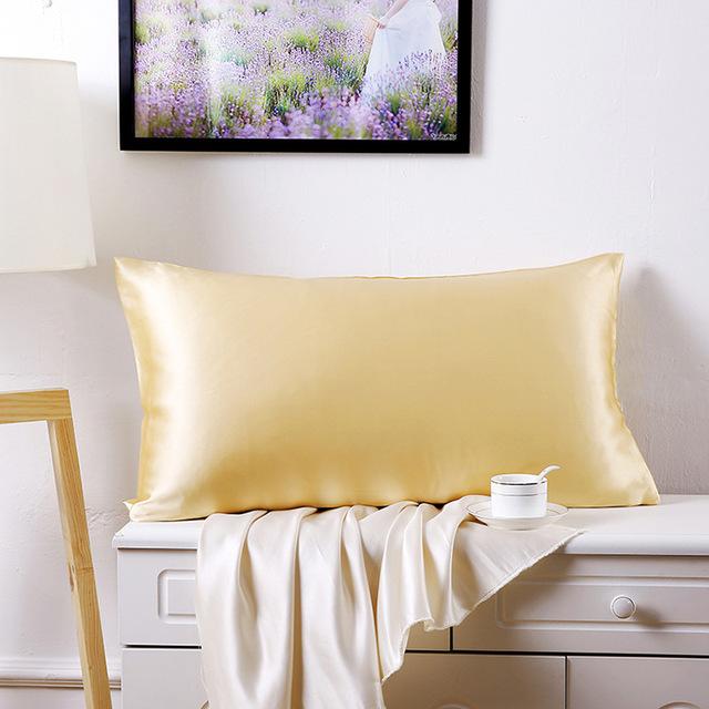 Load image into Gallery viewer, Mulberry Silk Pillowcase - SuperStar Bedding
