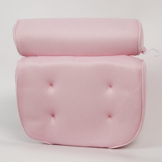 bath pillow in pink