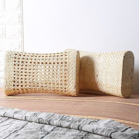 Rattan Pillow Neck Protector Hollow Pillow Health Bamboo - SuperStar Bedding