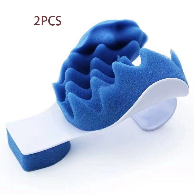 Load image into Gallery viewer, Support Pillow Blue Headrest Cushion Cervical Pillow - SuperStar Bedding
