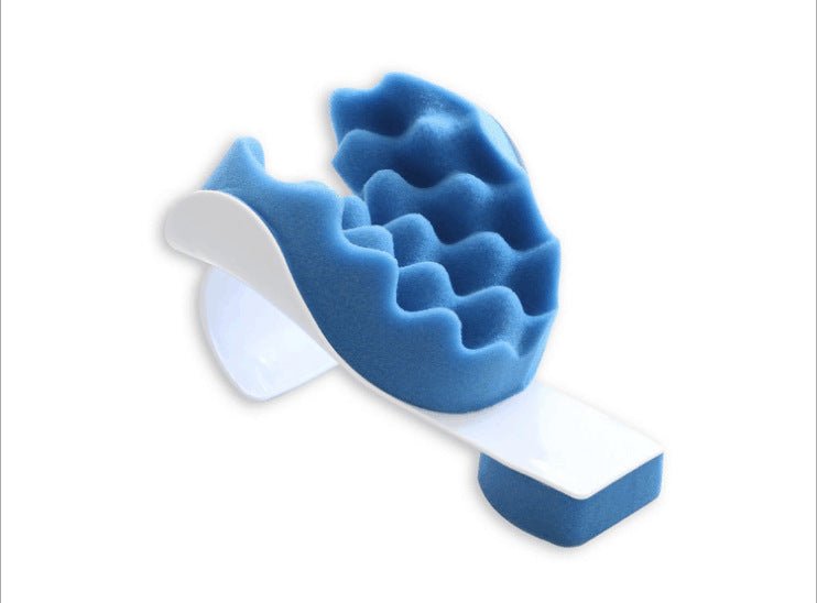 Load image into Gallery viewer, Support Pillow Blue Headrest Cushion Cervical Pillow - SuperStar Bedding
