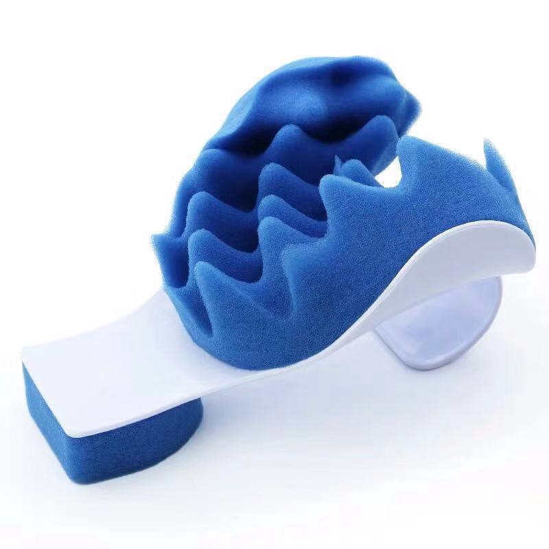 Load image into Gallery viewer, Support Pillow Blue Headrest Cushion Cervical Pillow - SuperStar Bedding
