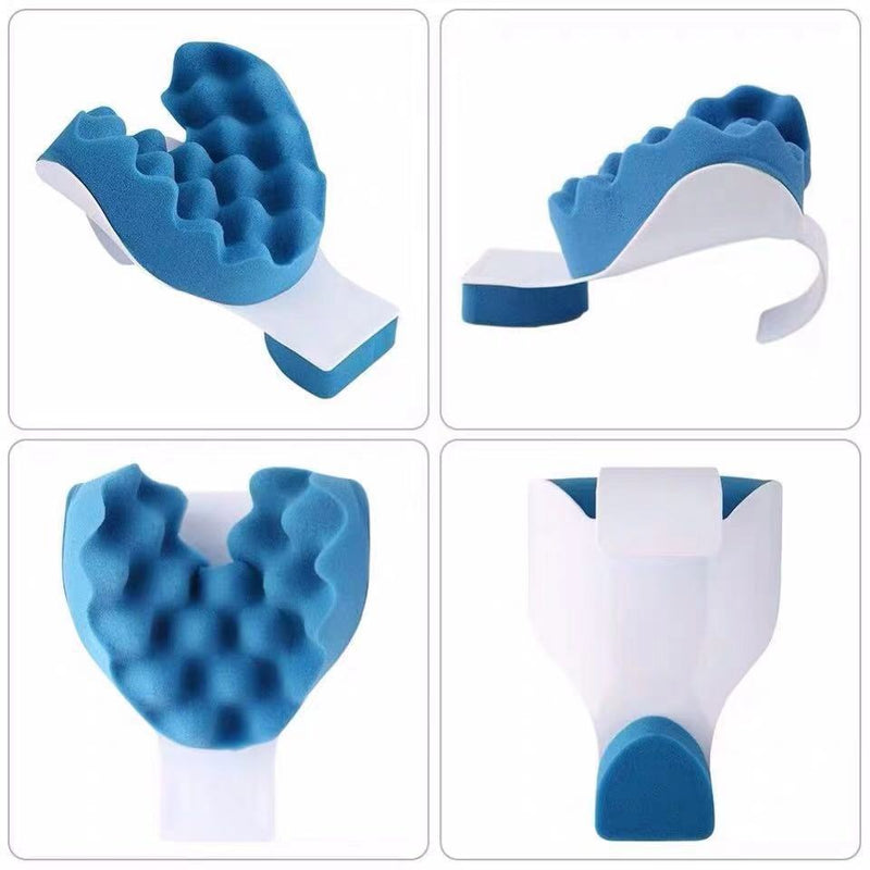 Load image into Gallery viewer, Support Pillow Blue Headrest Cushion Cervical Pillow - SuperStar Bedding
