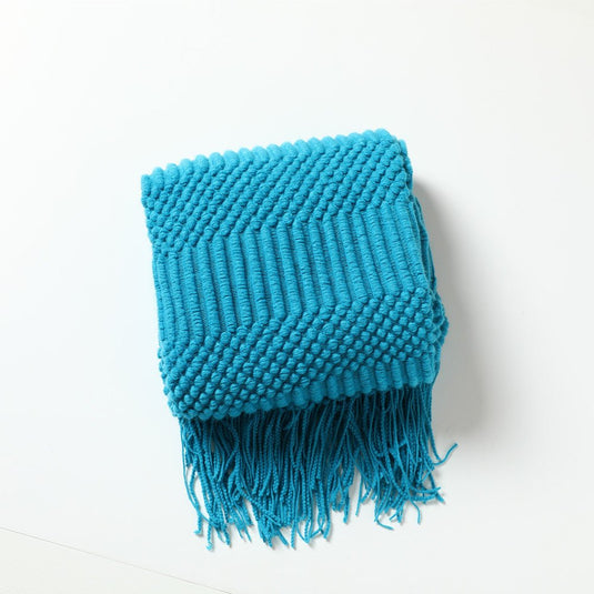 Tassel Shawl Blanket - SuperStar Bedding