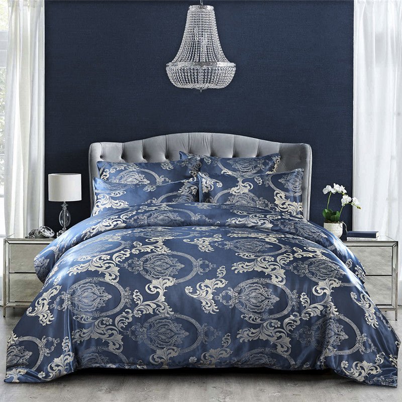 Load image into Gallery viewer, Three-piece bedding set - blue - SuperStar Bedding
