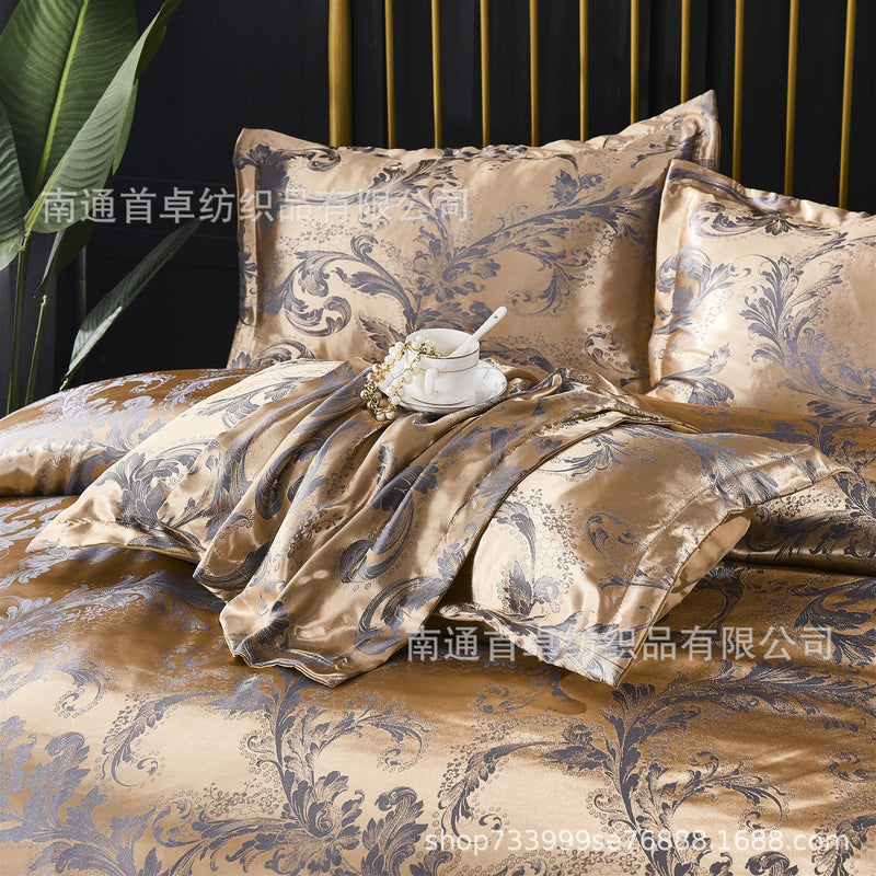 Load image into Gallery viewer, Three-piece bedding set - close up - SuperStar Bedding
