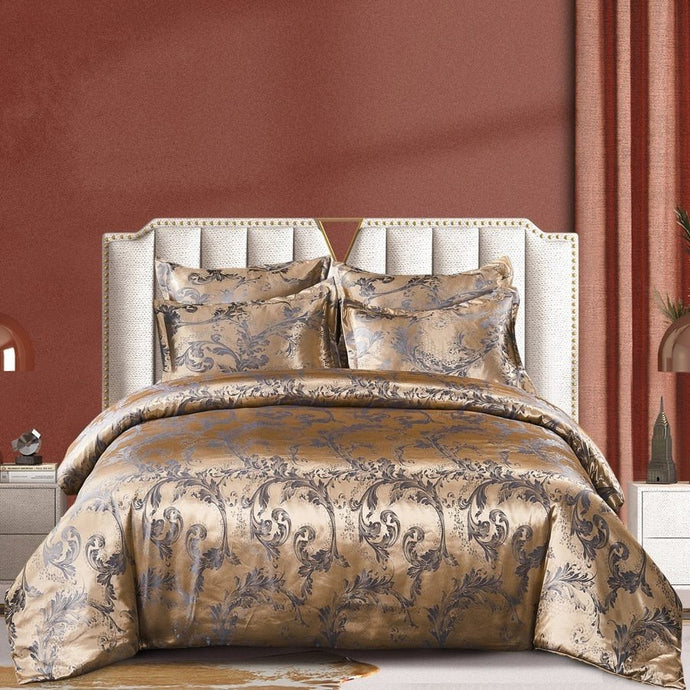 Three-piece bedding set - Gold - SuperStar Bedding